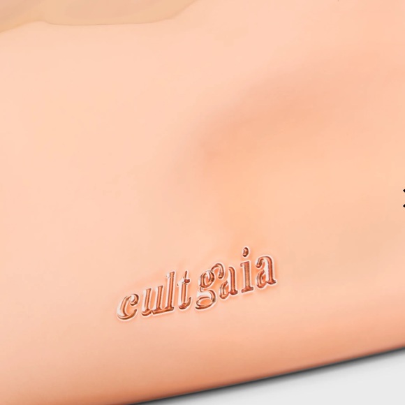 Cult Gaia The Caldera Metallic Clutch Bag in copper - NWT with dust bag - Picture 9 of 12
